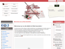 Tablet Screenshot of flute.etoile-b.com