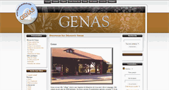 Desktop Screenshot of genas.etoile-b.com